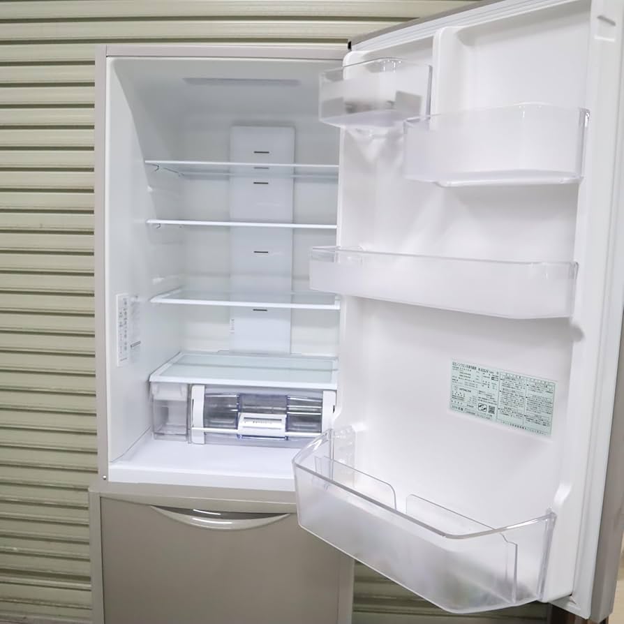 Amazon | 日立 冷蔵庫 315L 3ドア 強化ガラスドア 左開き 幅54.0cm