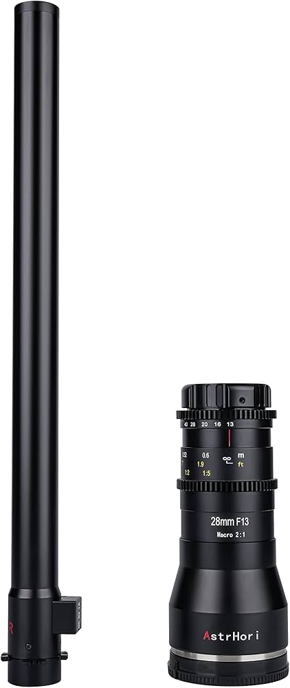 Amazon.co.jp: AstrHori 28mm F13 2X マイクロ プローブ レンズ フル