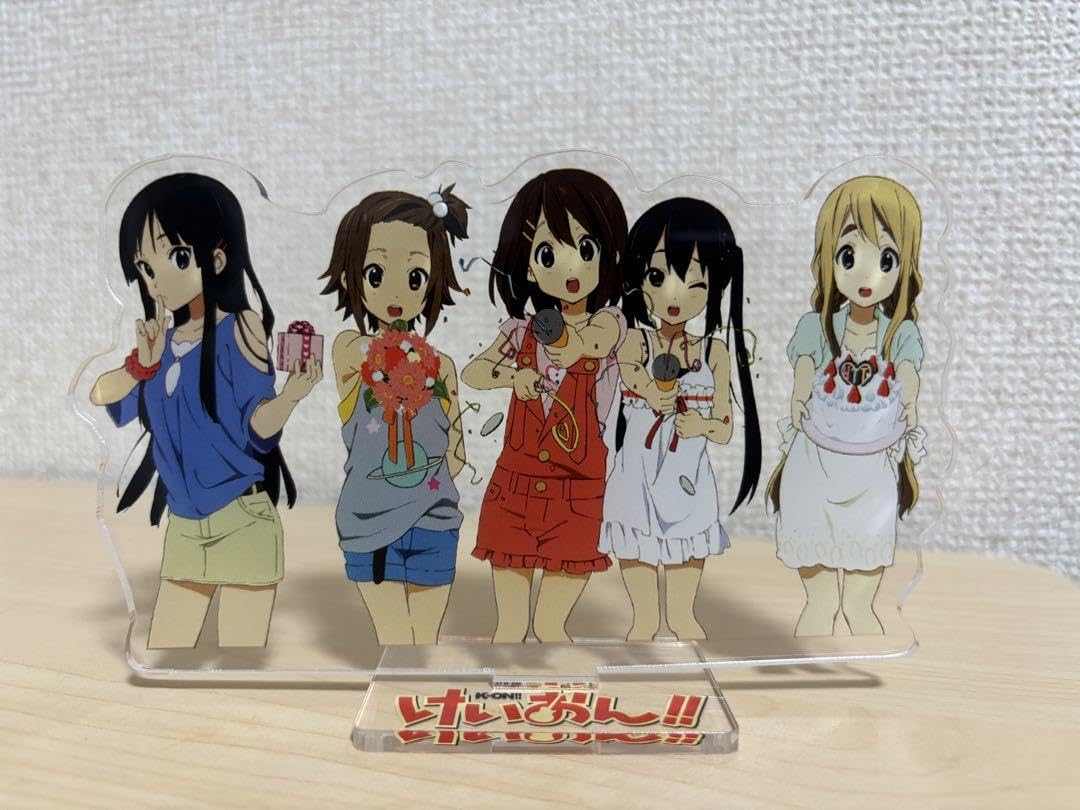 Amazon.co.jp: けいおん平沢唯 秋山澪 田井中律 琴吹紬 中野梓アクリル