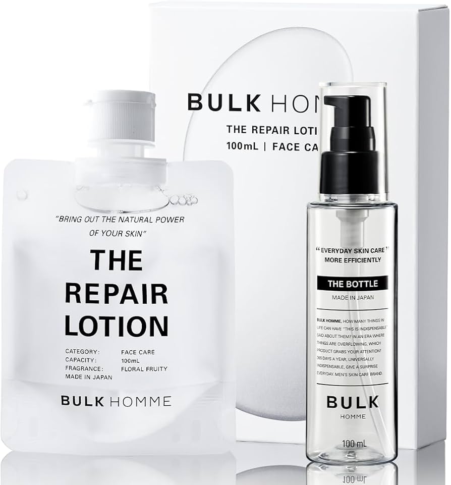 Amazon | バルクオム 化粧水 (100mL＋詰め替えボトル) | BULK HOMME