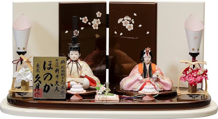 Amazon | 雛人形 ひな人形 久月 ほのかシリーズ 楓雛 木目込み人形