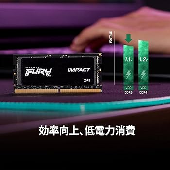Amazon | キングストンテクノロジー Kingston FURY ノートPC用メモリ