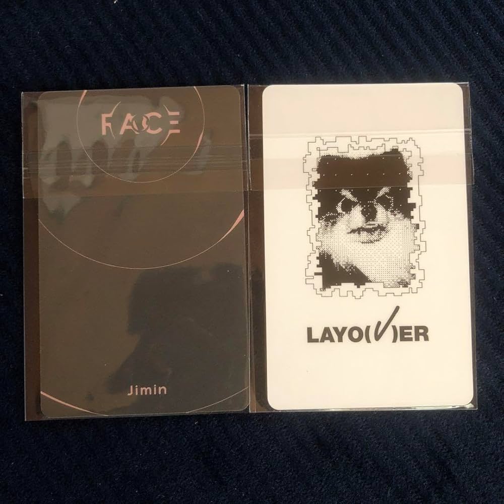 Amazon.co.jp: BTS ジミン テヒョン トレカ ソロアルバム FACE LAYOVER
