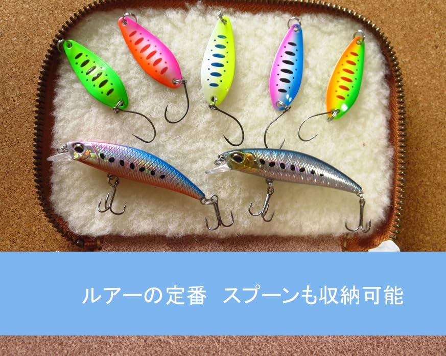 Amazon | 【日本製】 本革 ツーリングレザー製 ルアーウォレット