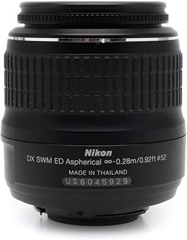 Amazon.com : Nikon AF-S DX NIKKOR 18-55mm f/3.5-5.6G ED II Zoom