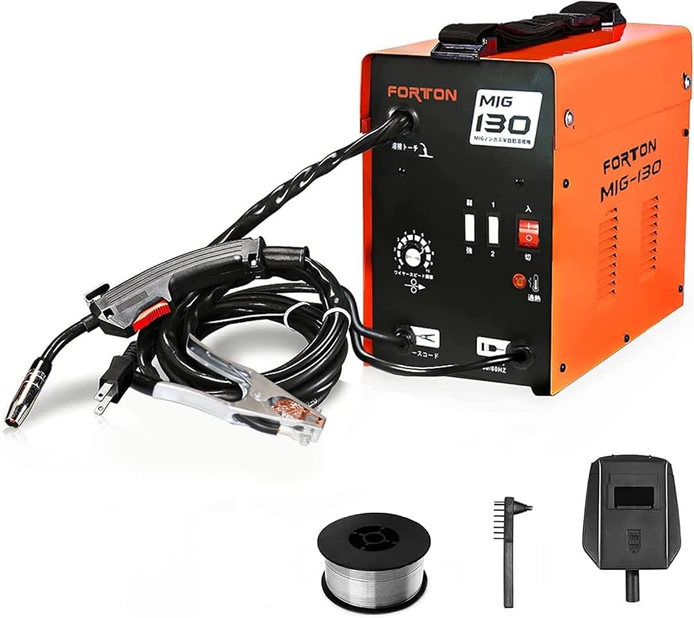 Amazon | FORTON 半自動溶接機MIG160 AC100V 1台両用 MMA・MIG