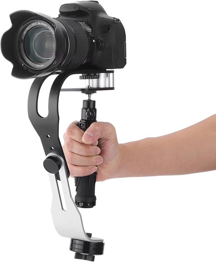 Amazon | ジンバルハンドヘルドビデオDSLRカメラスタビライザー