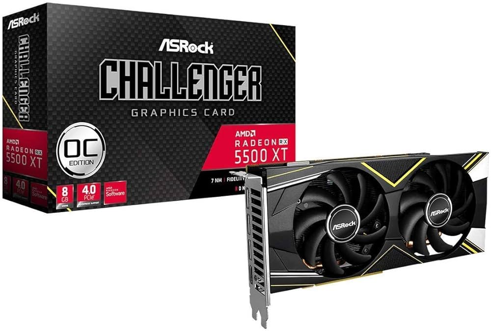 Amazon | ASRock AMD Radeon RX5500XT 搭載 グラフィックボード GDDR6
