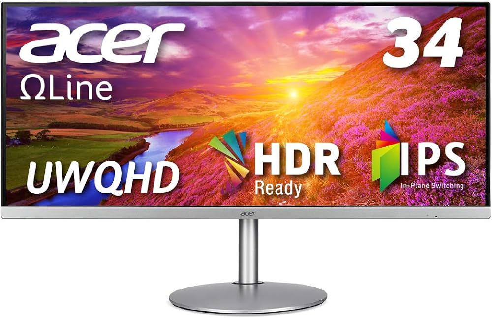 Amazon.co.jp: Acer UWQHDディスプレイ CB342CKsmiiphzx 34型ワイド