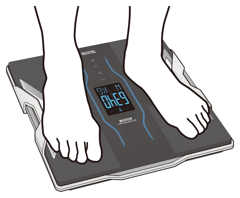 Amazon.co.jp: Tanita Innerscan Dual body composition scale, blk