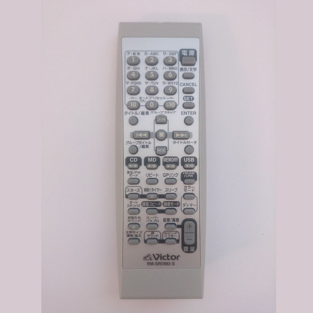 Amazon | JVCケンウッド 保守部品 リモコン(RD-M2-S/RD-M2-H用) RM