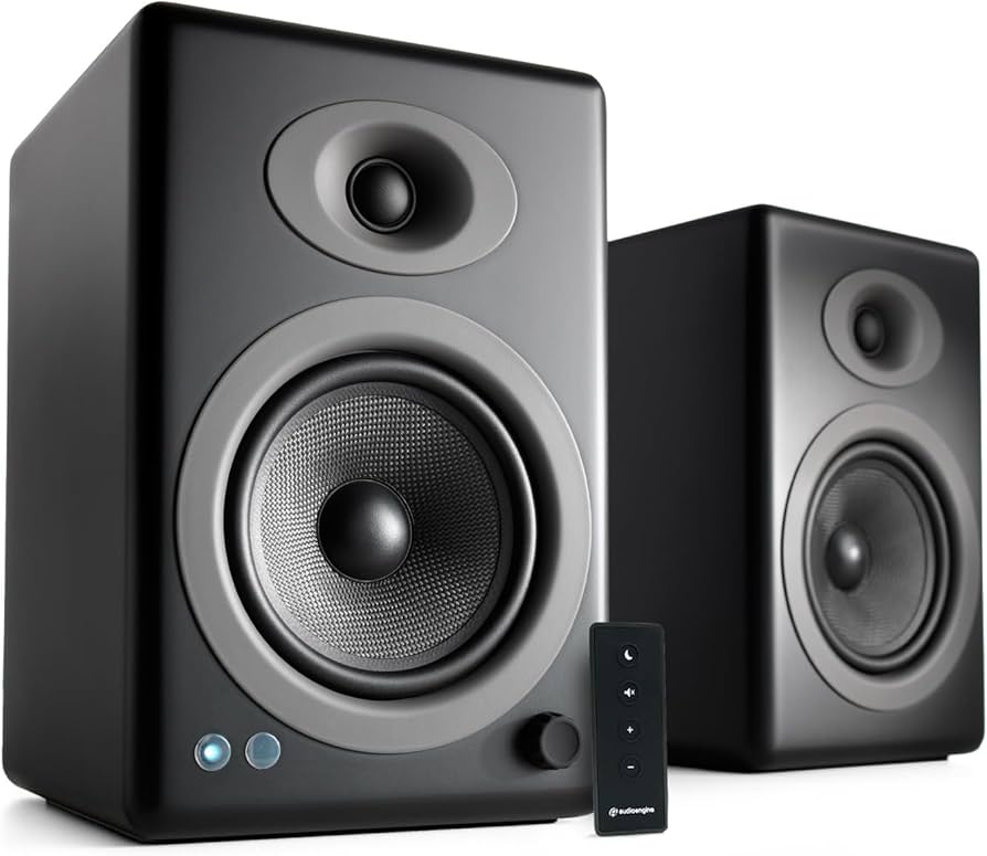 Amazon.com: Audioengine A5+ Wireless Bluetooth Bookshelf Speakers