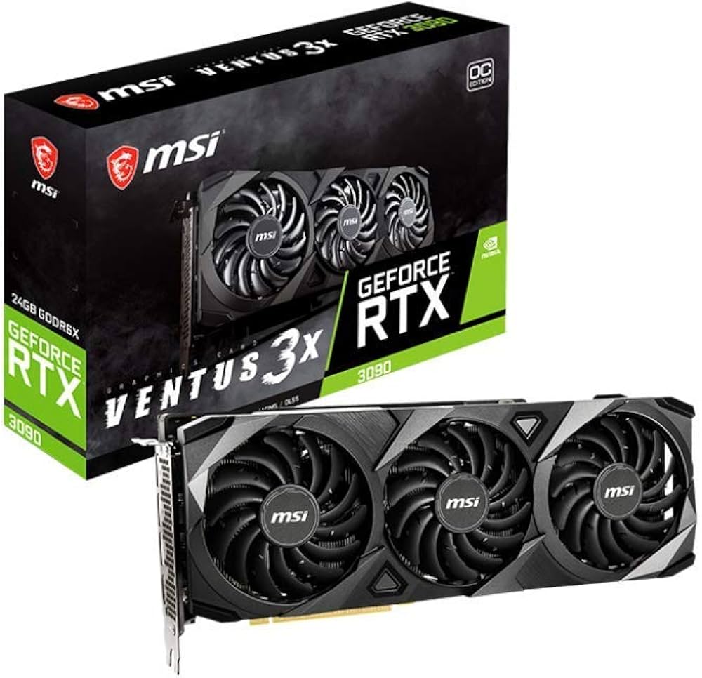 Amazon | MSI GeForce RTX 3090 VENTUS 3X 24G OC グラフィックス