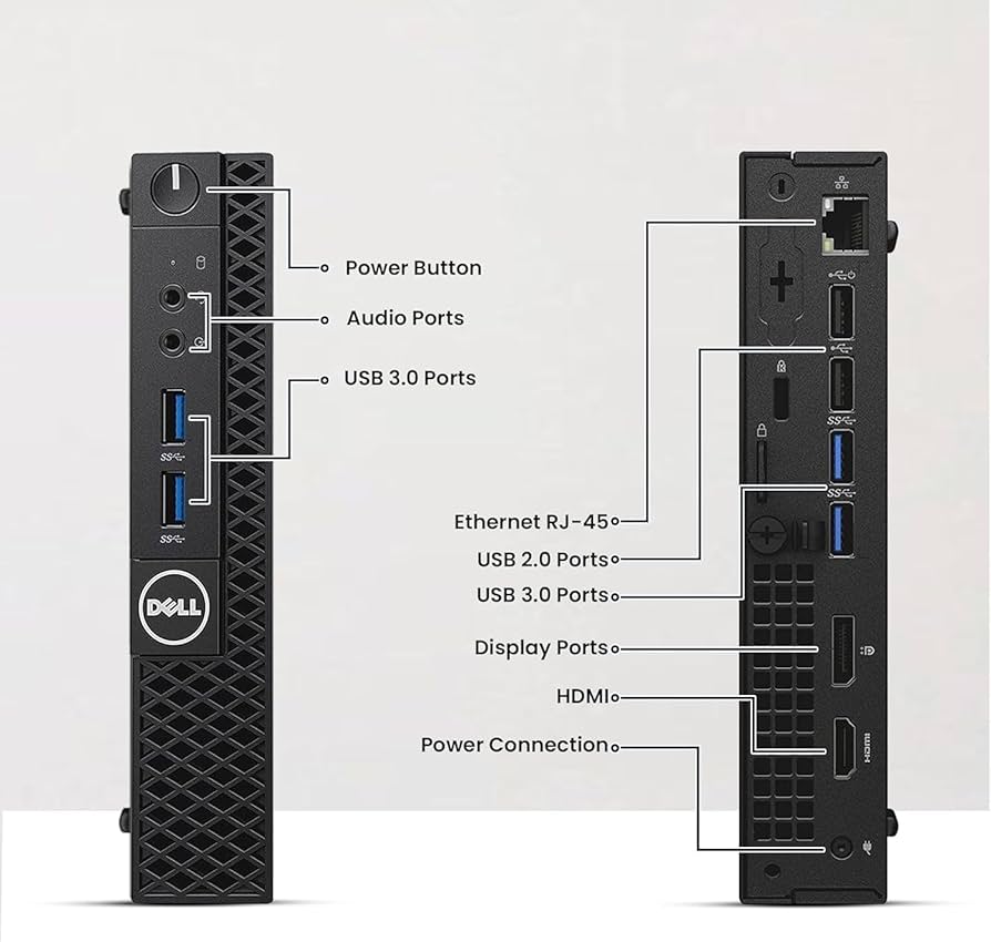 Amazon.com: Dell OptiPlex 3050 Tiny Computer Micro Tower PC, Intel