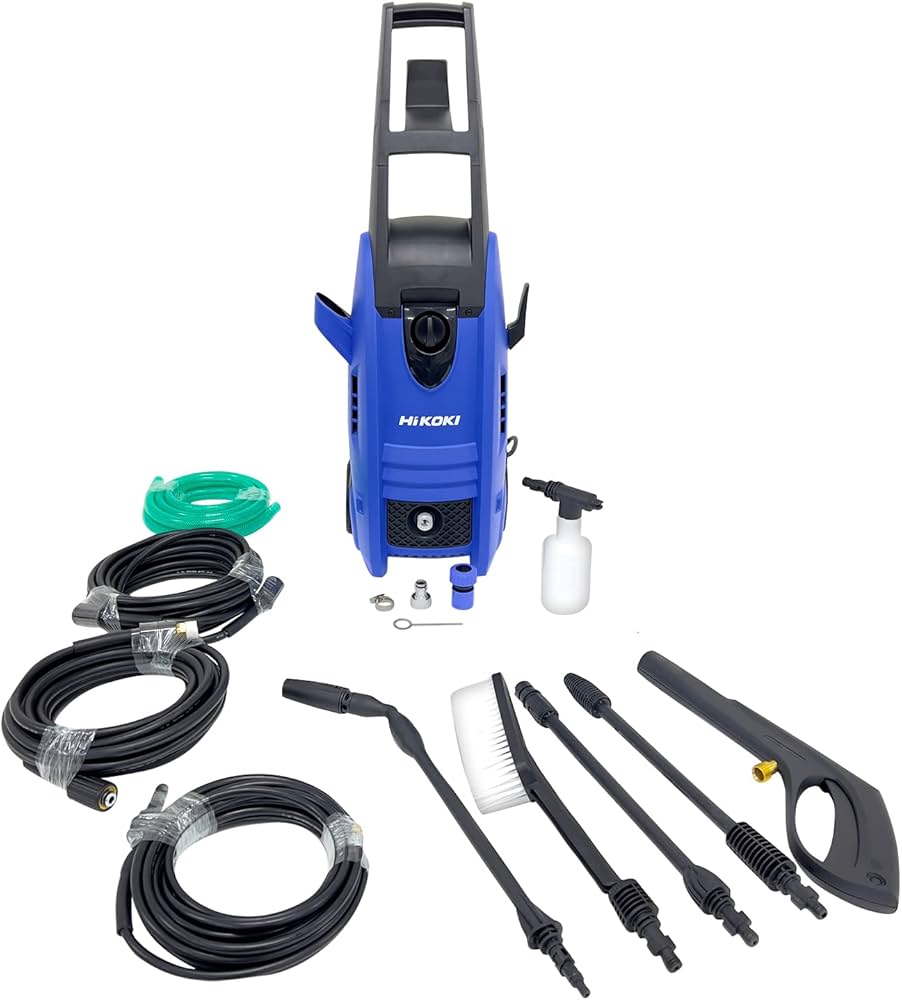 Amazon | HiKOKI(ハイコーキ)旧日立工機 高圧洗浄機FAW105(S) アングル
