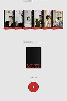 2PM - 2PM MUST 7th Album LIMITED EDITION [ RANDOM ].VER. 1 CD+84p