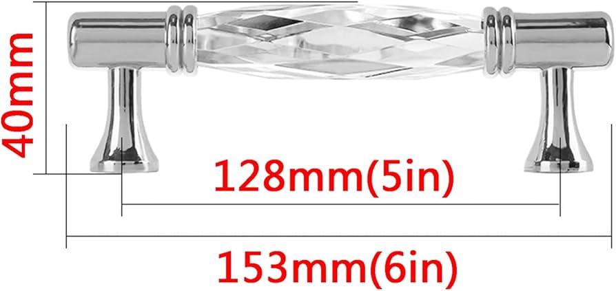 Amazon.co.jp: 引き出し取っ手 クリスタル 取っ手クリア 扉の取っ手