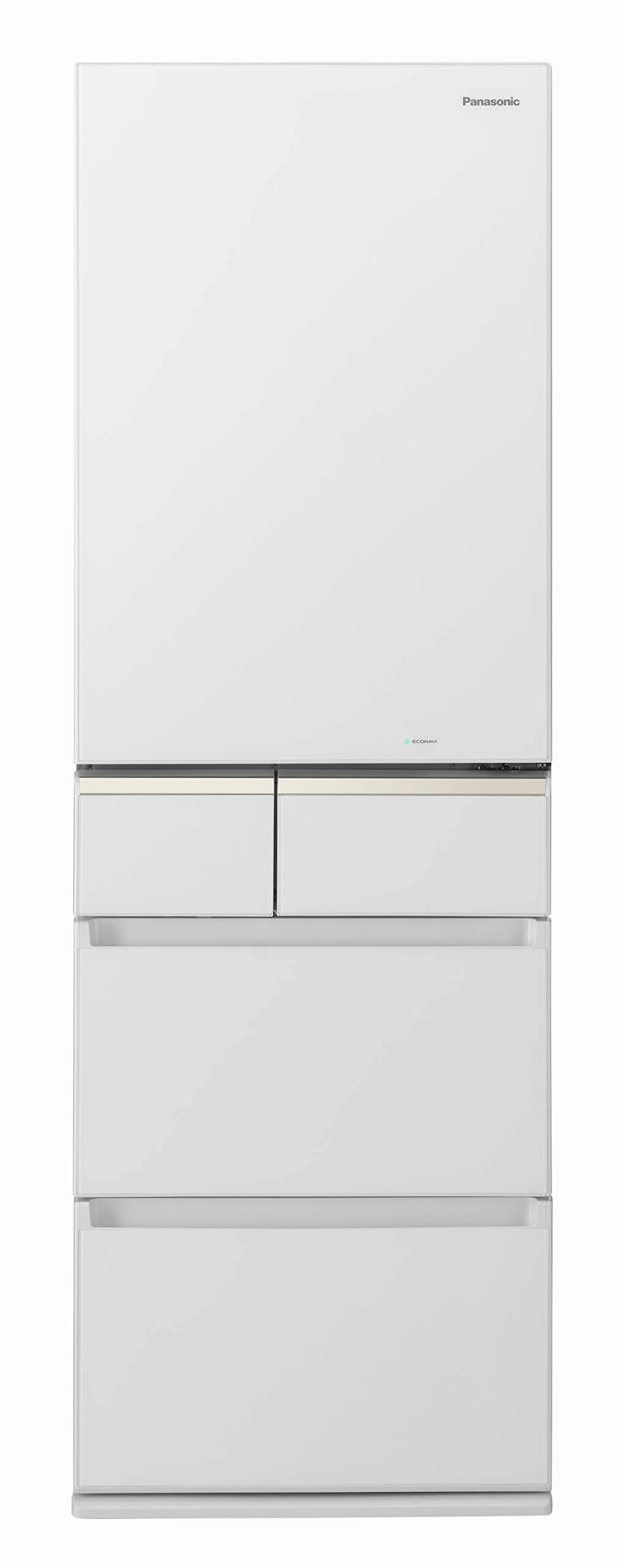 Amazon.co.jp: パナソニック 冷蔵庫 5ドア 406L パーシャル搭載 スノー