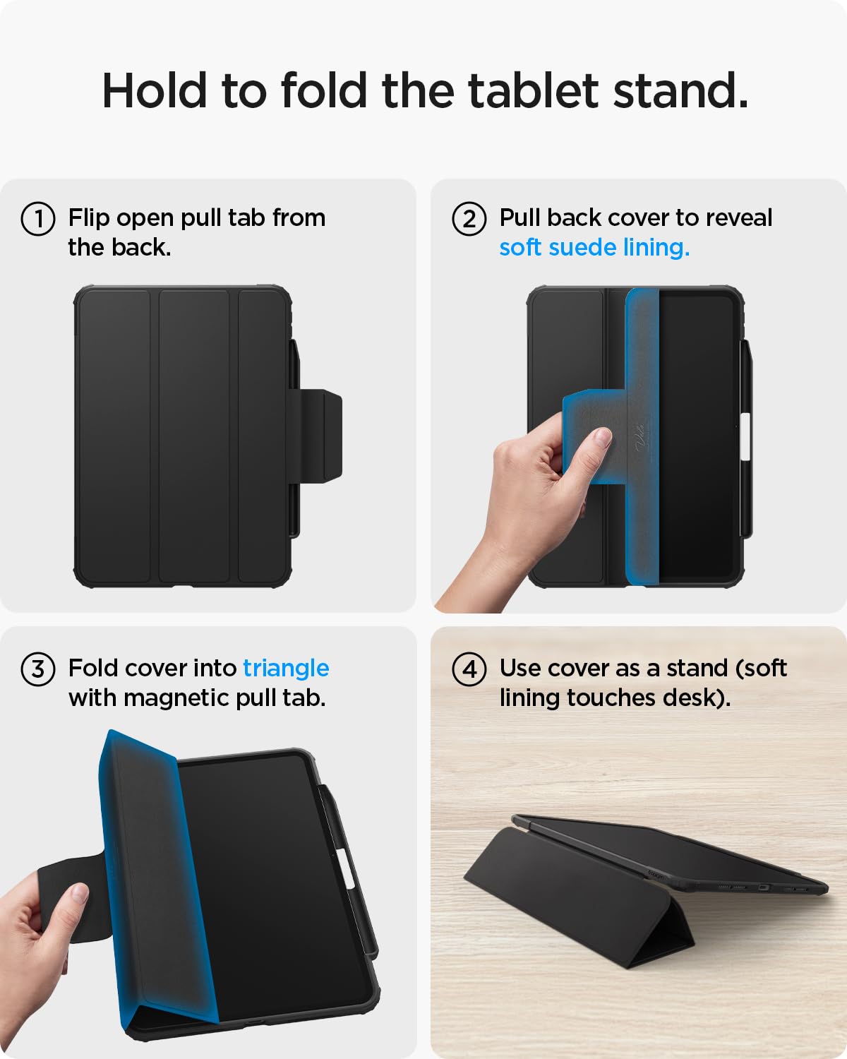 Amazon.com: Spigen for iPad mini 7 Case A17 Pro (2024), 8.3 Inch