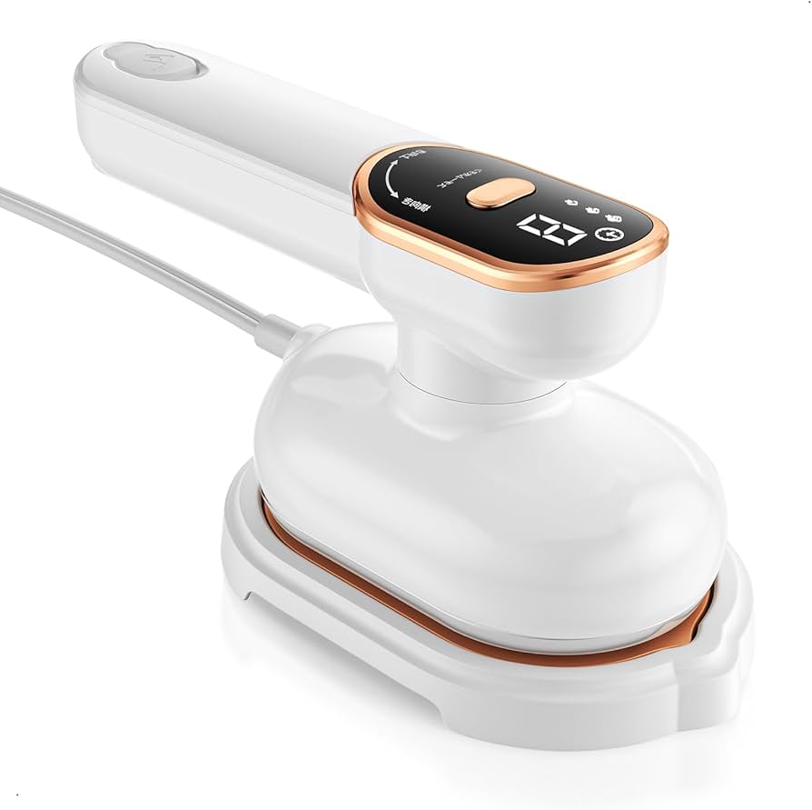 Amazon | アイロン スチームアイロン ハンガーにかけたまま 【折り畳み