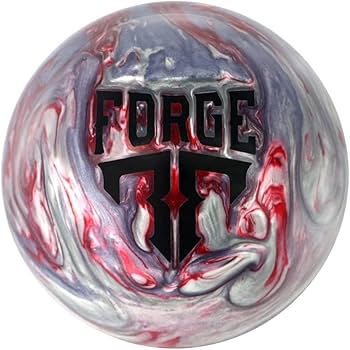 Amazon | Motiv Iron Forge ボウリングボール シルバー/グレー/レッド