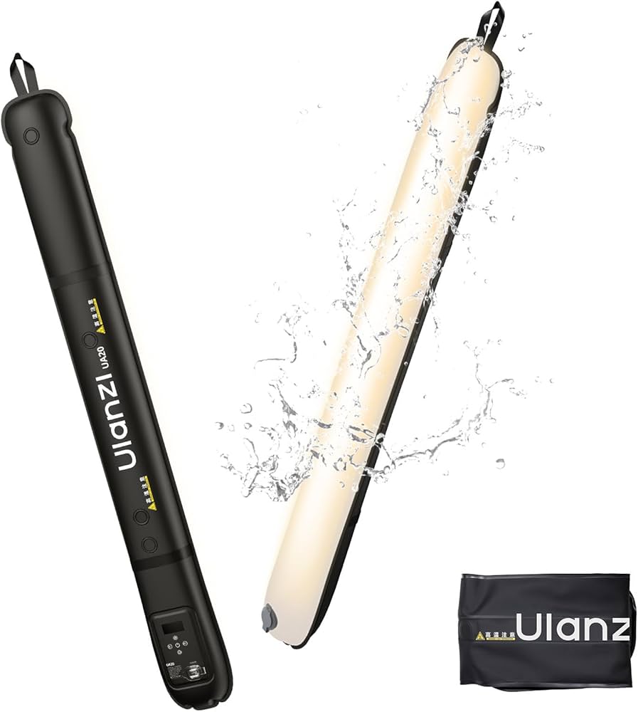 Amazon.co.jp: Ulanzi UA20 20W LEDビデオライト 撮影用ライト