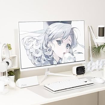 Amazon.co.jp: Pixio PX278 WAVE White ゲーミングモニター 27インチ