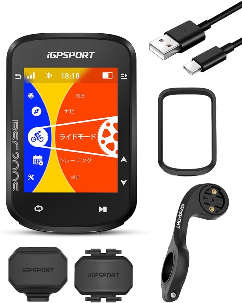 Amazon | iGPSPORT BSC200S サイクルコンピュータセット サイコン 2.4