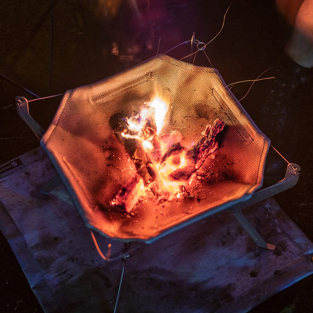 Amazon | MONORAL (モノラル) 焚き火台 ワイヤフレーム 軽量 特殊耐熱