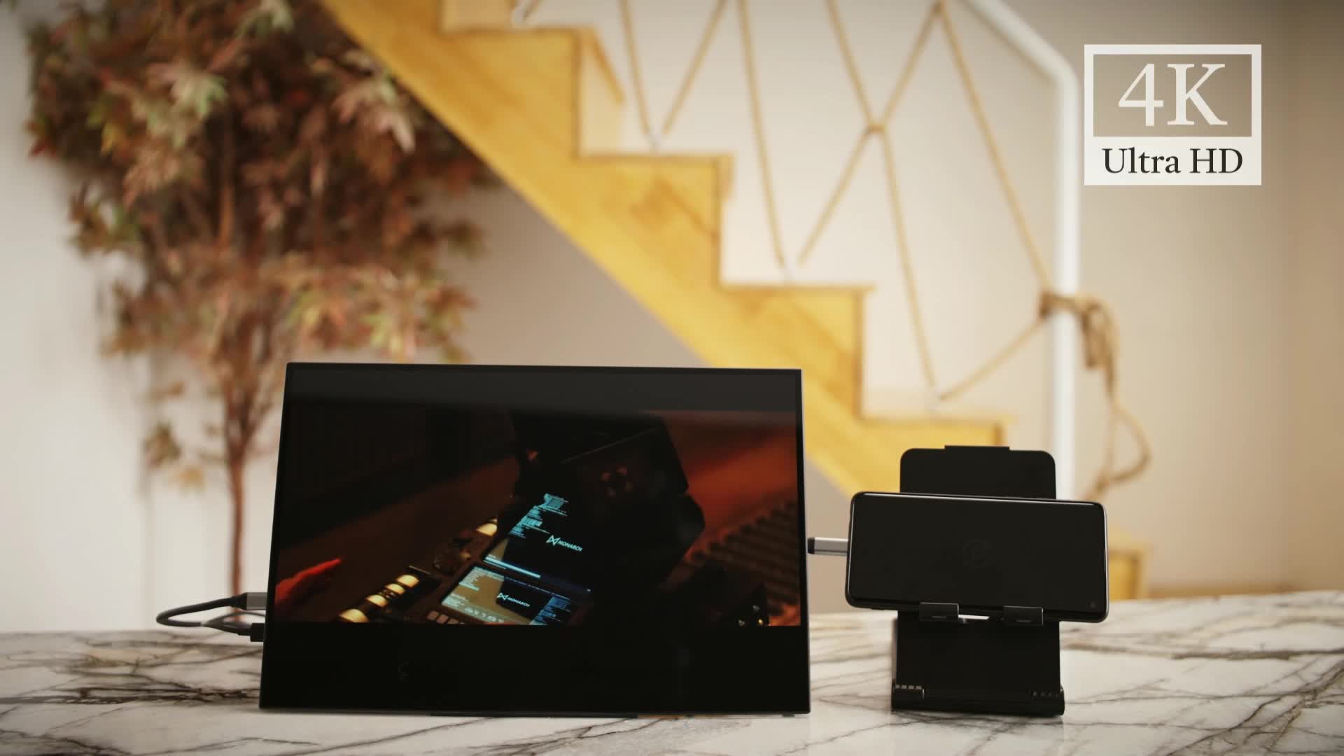 Amazon.co.jp: モバイルモニター モバイルディスプレイ InnoView 4K