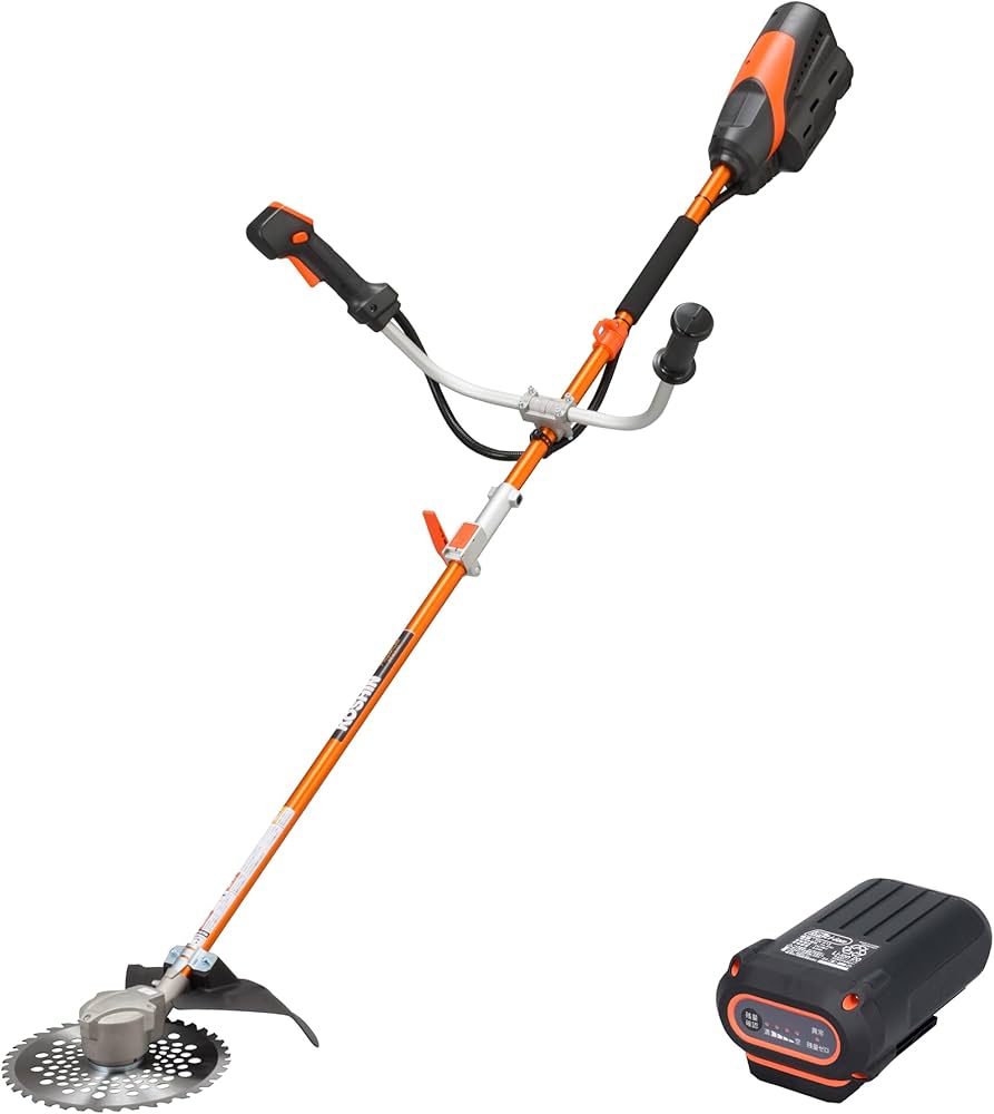 Amazon | 工進(KOSHIN) 36V 5.0Ah 充電式 草刈機 刈払機 PBC-3650 U字