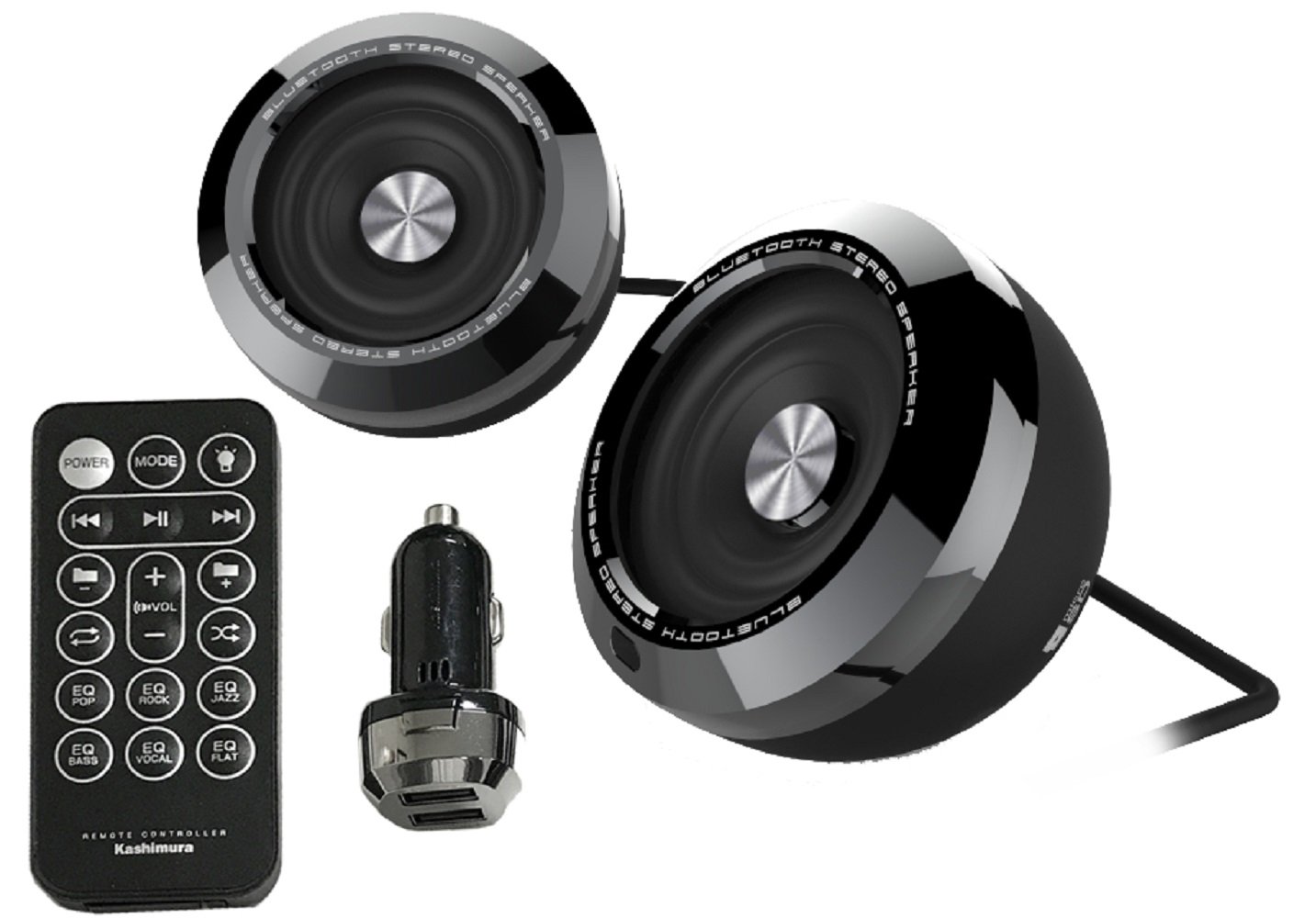 Amazon.co.jp: カシムラ(Kashimura) Bluetoothステレオスピーカー