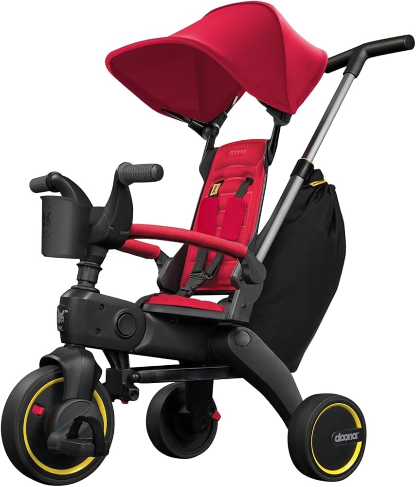 Amazon.com: Doona Liki Trike S3, Flame Red - 5-in-1 Compact