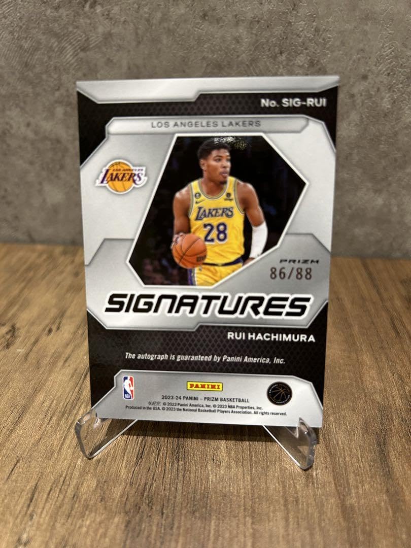 Amazon.co.jp: 八村塁 サインカード シリアル付き レイカーズ panini