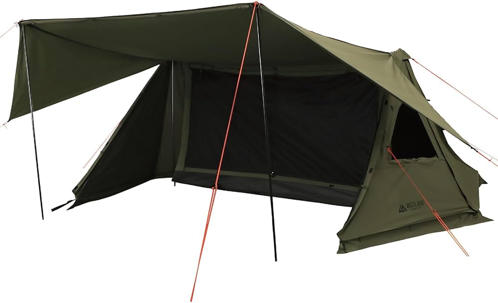Amazon.co.jp: ヴァストランド VASTLAND TCパップテント ソロ 1人用 軍