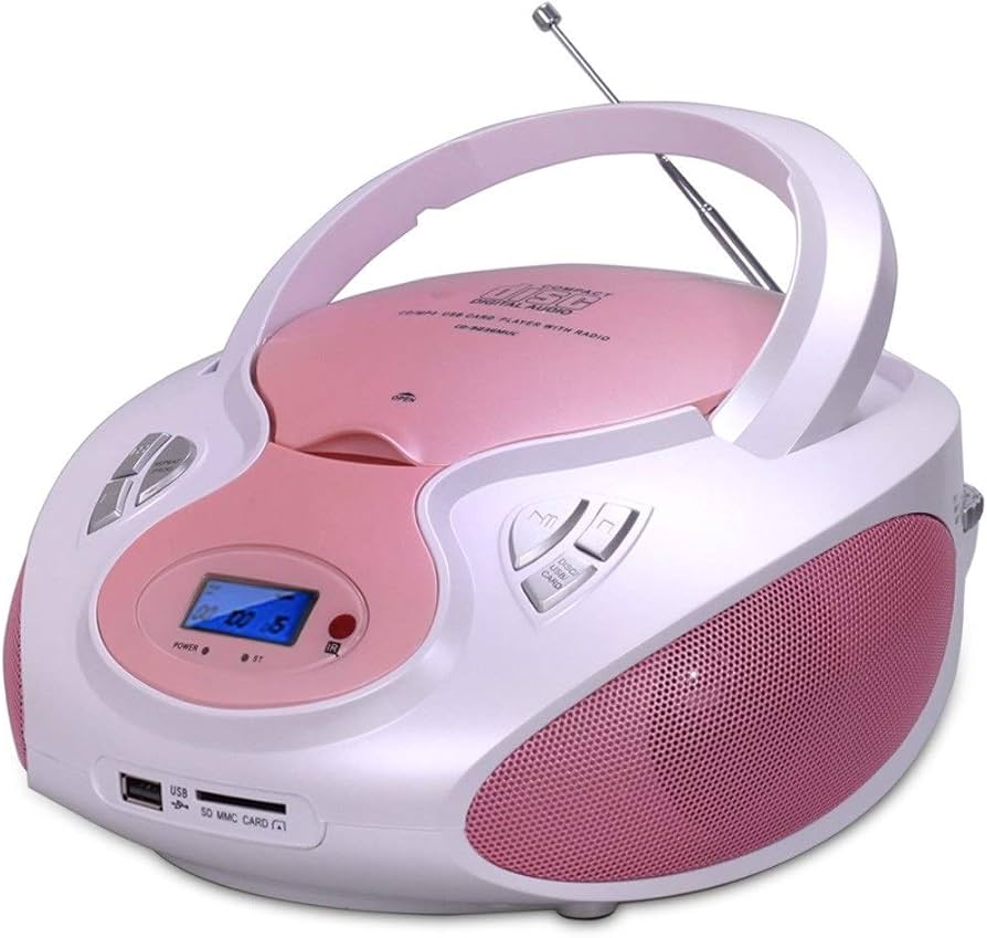 Amazon.co.jp: CDプレーヤー ポータブルCDプレーヤーブームックス