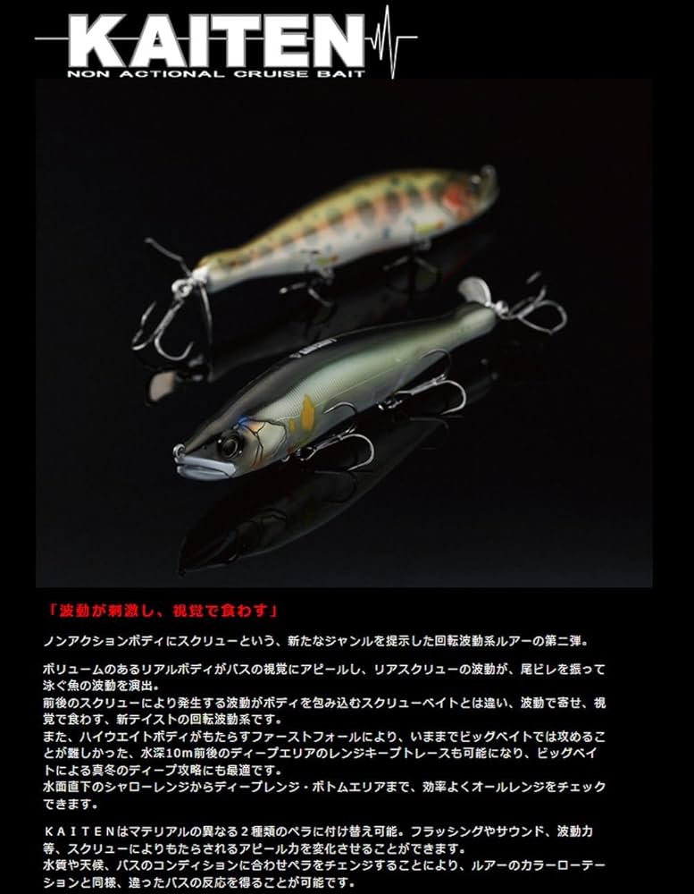 Amazon.co.jp: ガンクラフト(Gan Craft) KAITEN178 NS #02 中平鮎