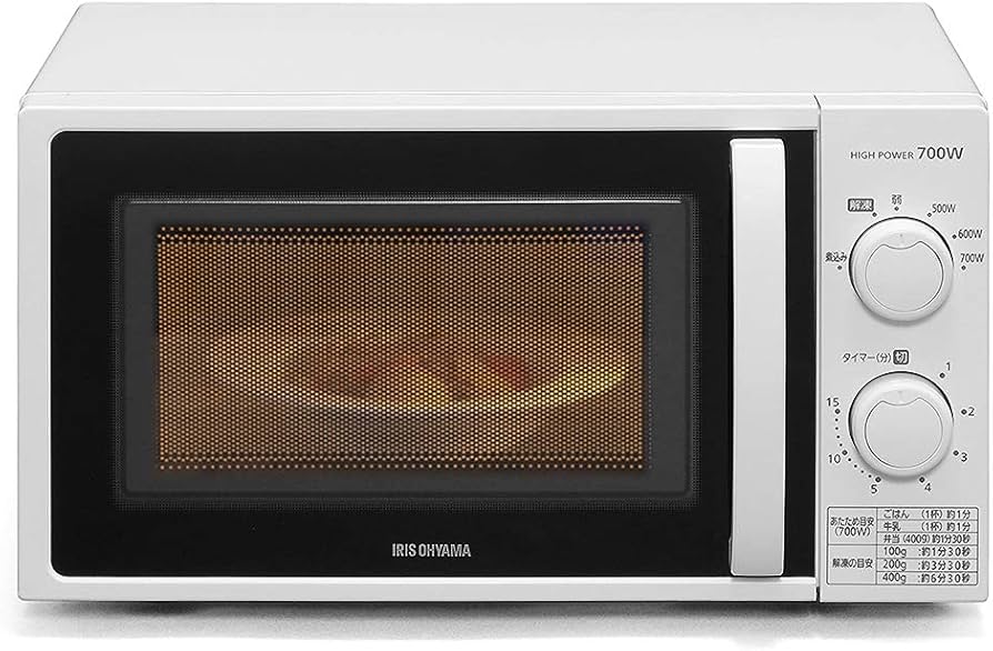 Amazon.co.jp: アイリスオーヤマ 電子レンジ 17L ターンテーブル 単