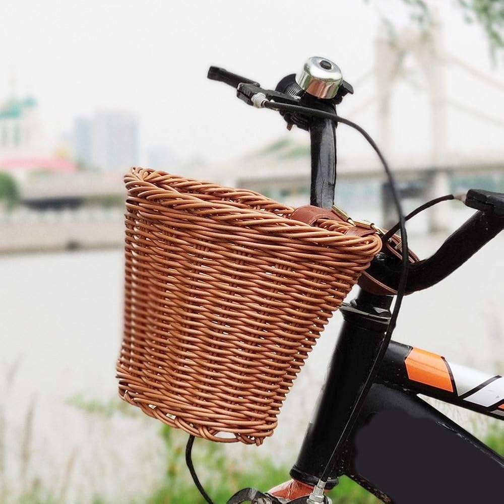 Amazon | shopparadise 自転車カゴ こども 自転車用バスケット 脱着式