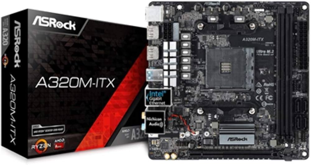 Amazon | ASRock AMD A320チップセット搭載 Mini-ITXマザーボード