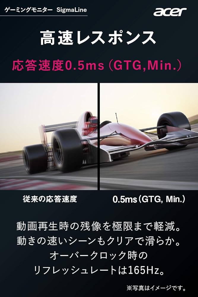 Amazon.co.jp: Acer ゲーミングディスプレイ XF240QSbmiiprx 23.6型