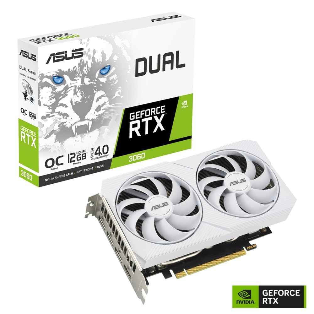 Amazon | ASUS デュアル GeForce RTX TM 3060 ホワイト OC