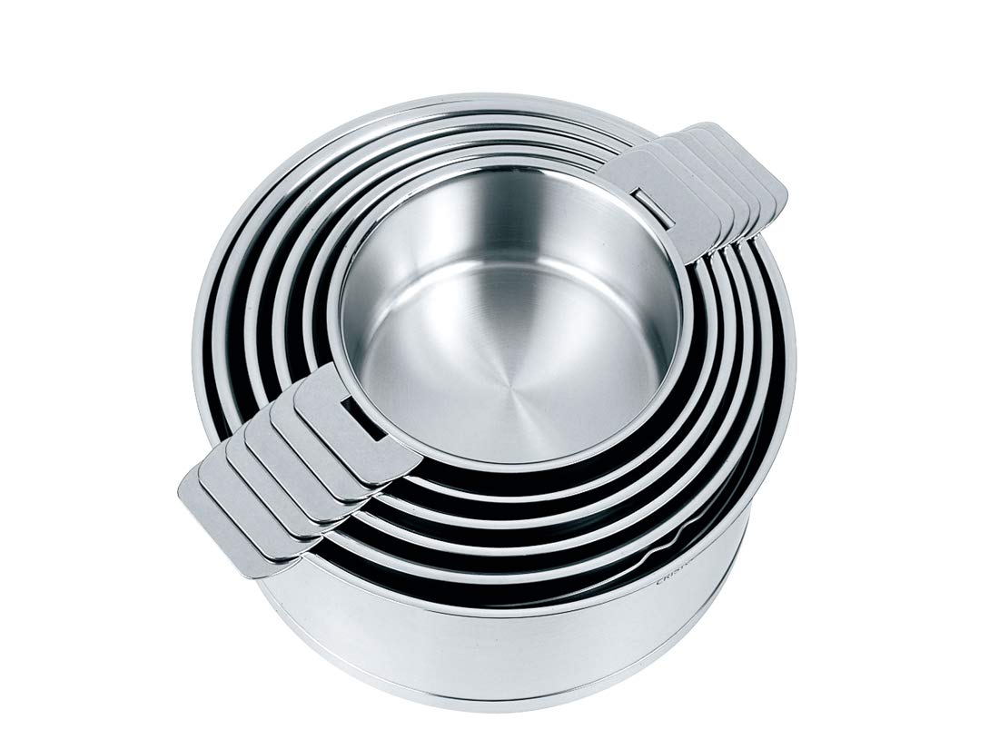 Amazon｜CRISTEL クリステル ステンレス 鍋 L深鍋 24cm ガス IH