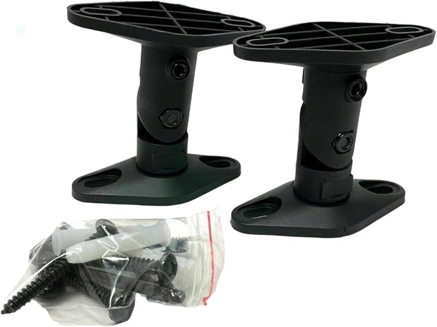 Amazon | USAV ウォールマウントブラケット ブラック Bose 161 151 SE