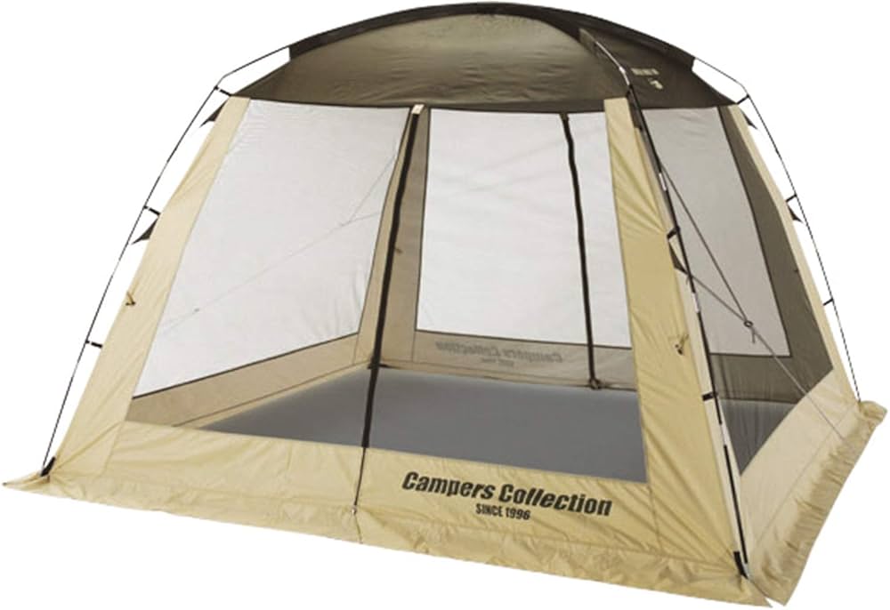 Amazon | [キャンパーズコレクション 山善] スクリーンハウス キャンプ
