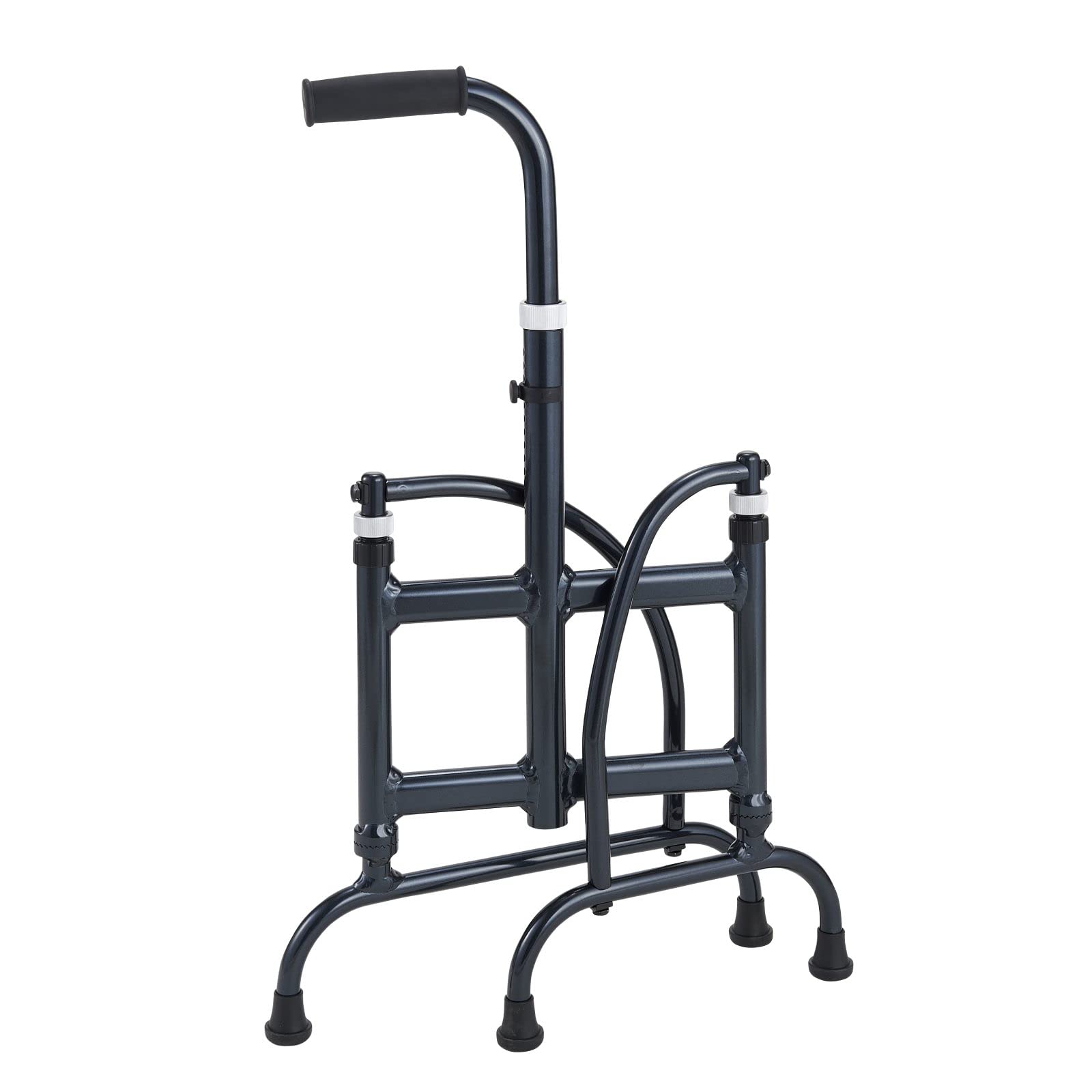 Amazon | ウェルファン 片手式歩行器 あゆめーる MgW 青墨 M | ウェル