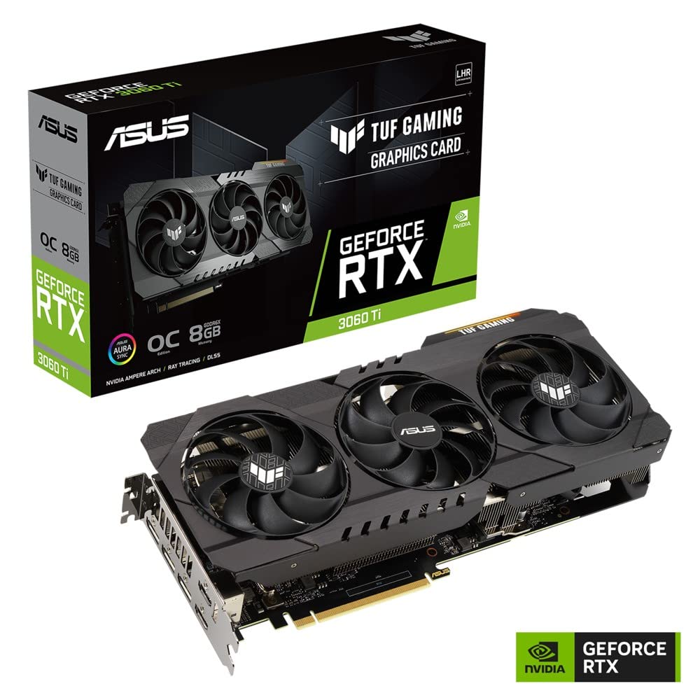 Amazon | ASUS NVIDIA GeForce RTX 3060 TI OC Edition 8GB ビデオ