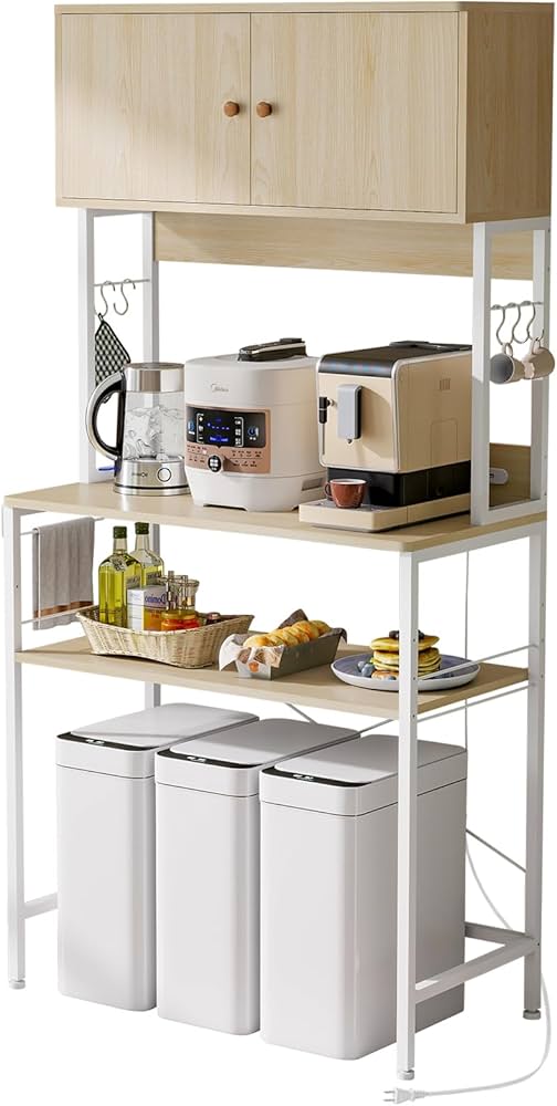 Amazon.co.jp: LYNCOHOME 幅80 ワイドレンジラック 計4口 コンセント