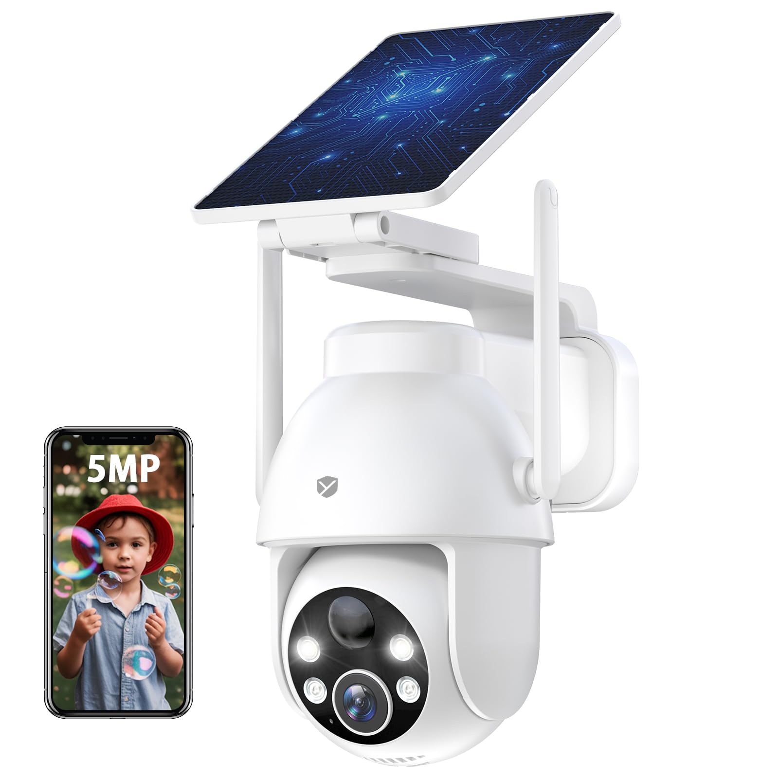 Amazon.co.jp: 【2025進化一体・分離両用型】防犯カメラ 屋外 ソーラー