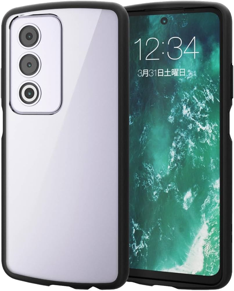 Amazon.co.jp: エレコム OPPO A3 5G ケース ハイブリッド 背面5H